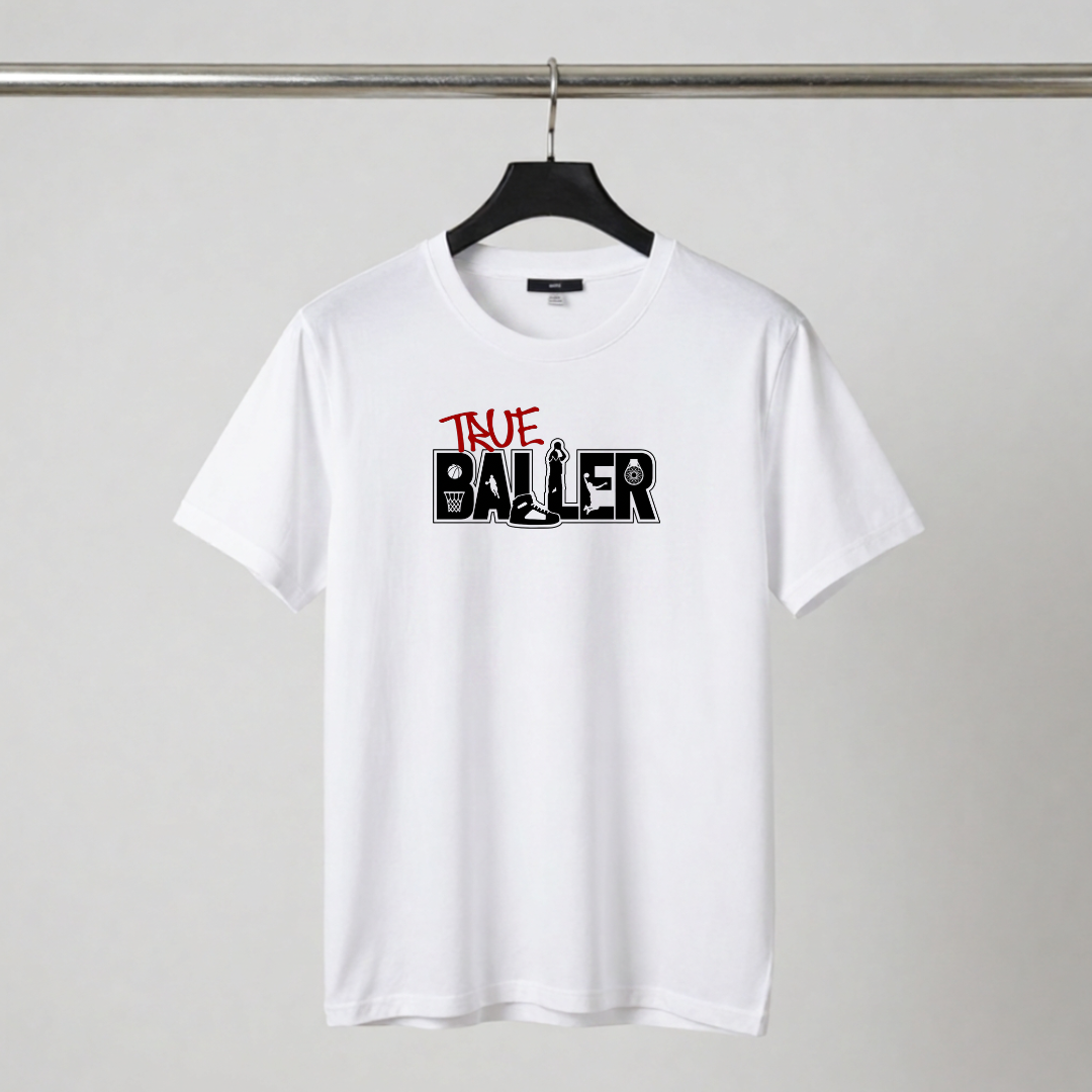 TRUE BALLER Classic Crew T-Shirt