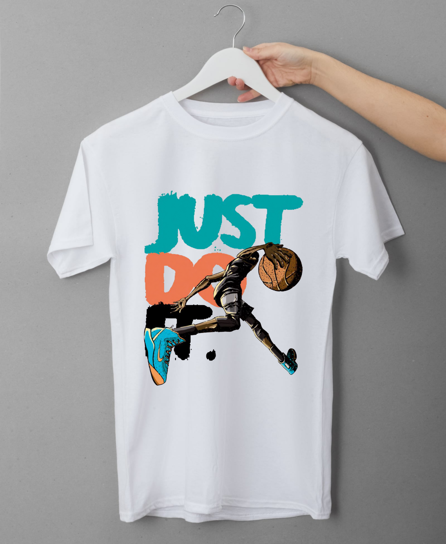 JUST DO IT Classic Crew Tee