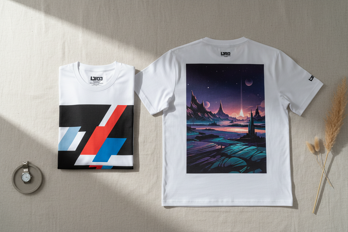 Front Print vs Back Print Graphic T-Shirts: Which One Should You Choose?