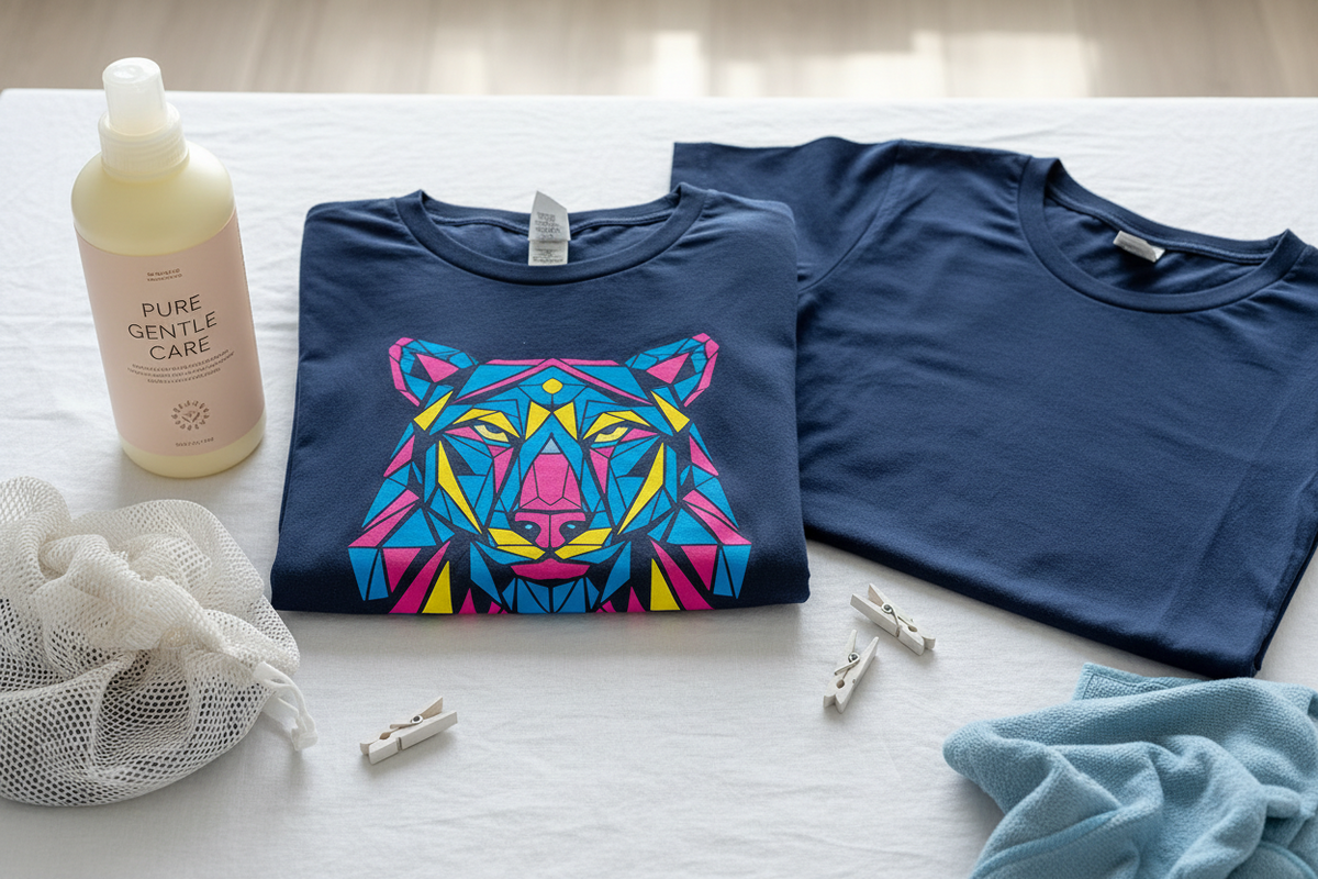 How to Care for Graphic T-Shirts and Keep the Print Looking Fresh