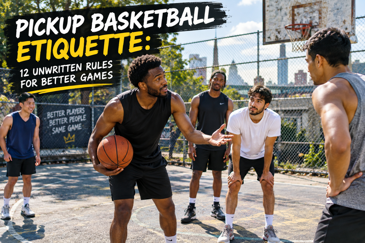 Pickup Basketball Etiquette: 12 Unwritten Rules for Better Games