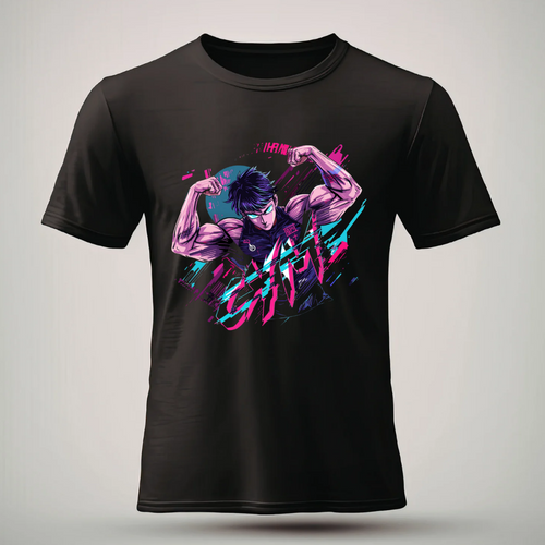 Cyber-Aura Power T-Shirts