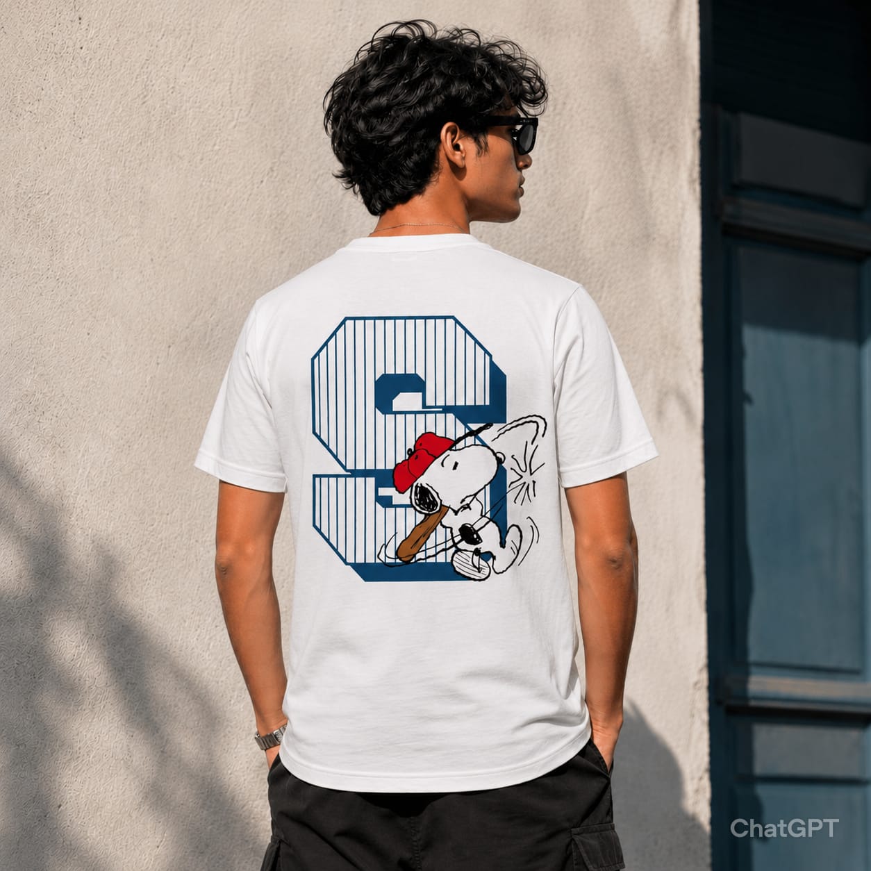 Snoopy Dog Classic Crew T-Shirt