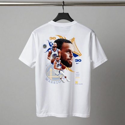 The Stephen Curry "Not Luck, Just Work" Graphic Tee