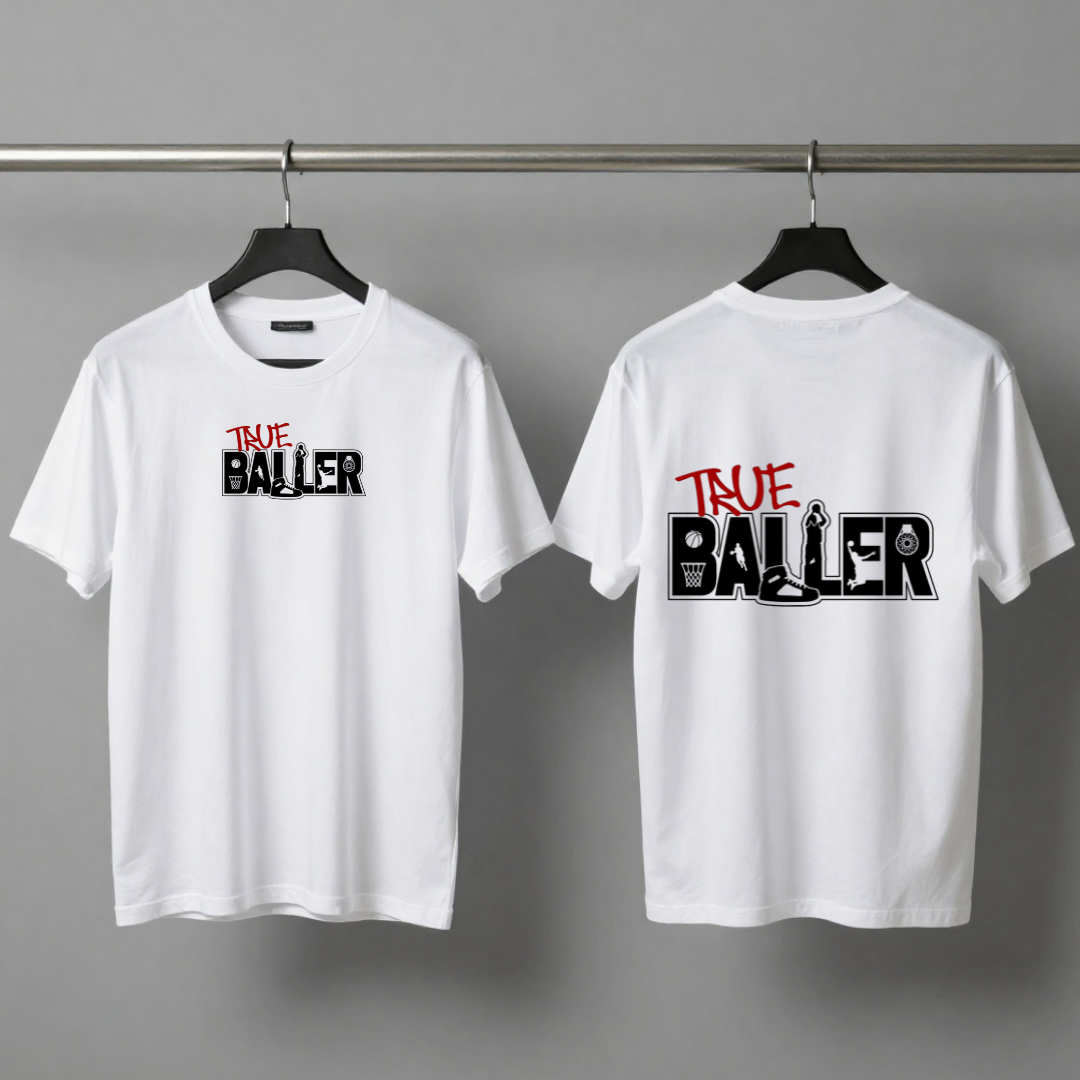 TRUE BALLER Classic Crew T-Shirt