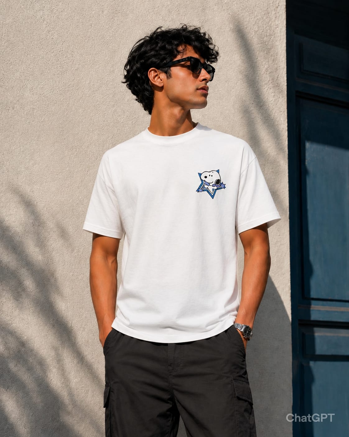 Snoopy Dog Classic Crew T-Shirt