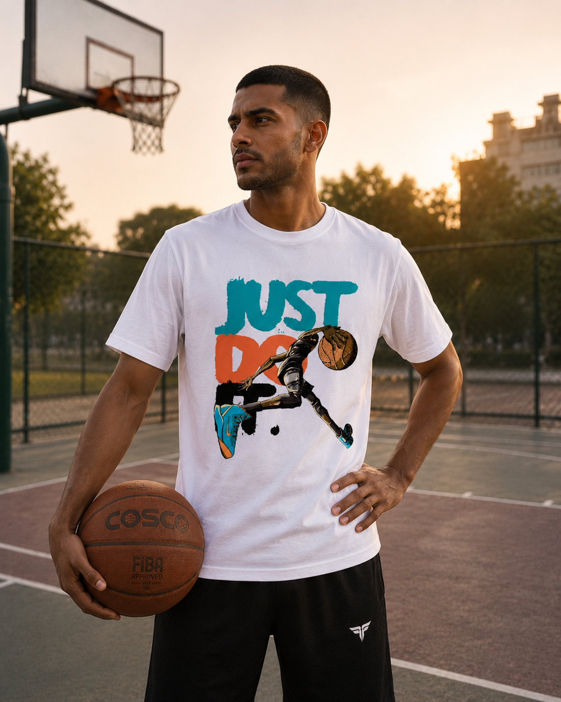 JUST DO IT Classic Crew Tee