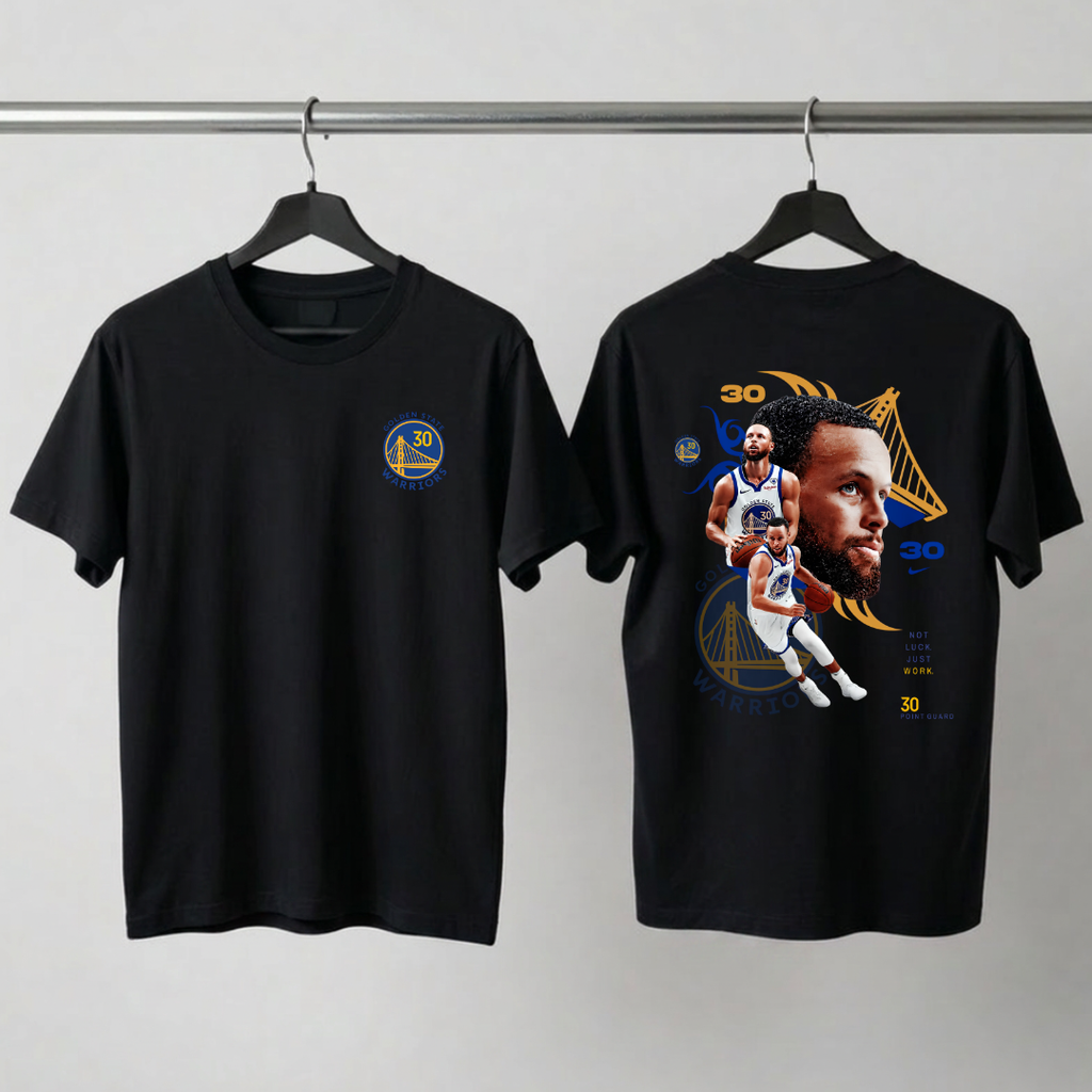 The Stephen Curry "Not Luck, Just Work" Graphic Tee